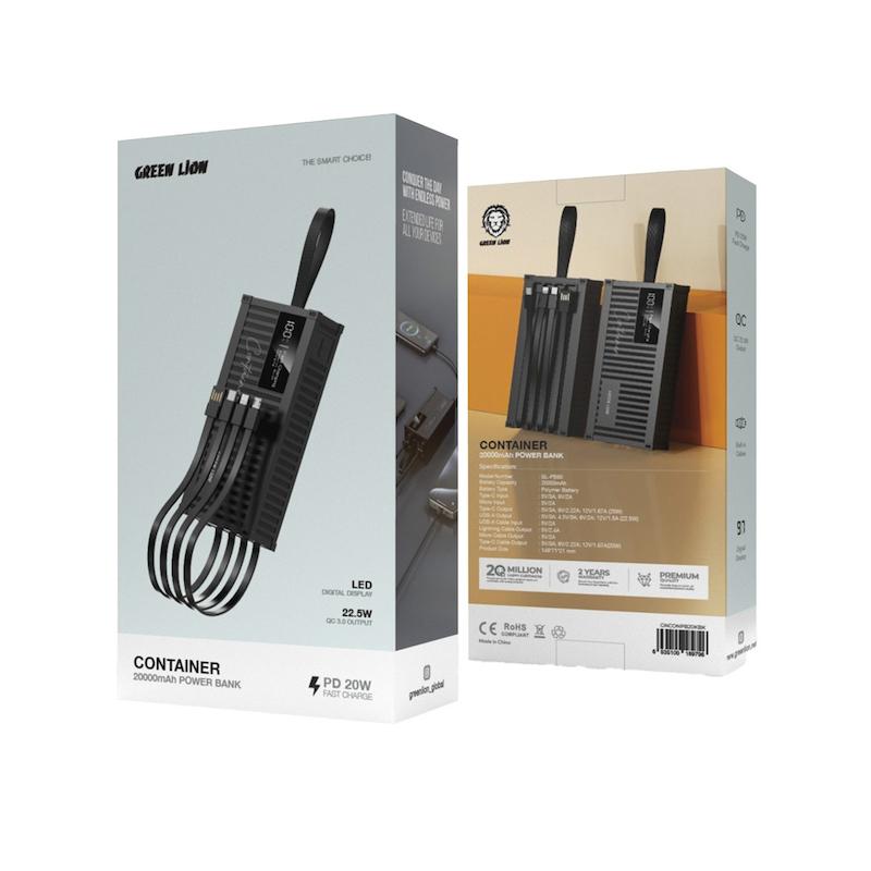 پاور بانک Green Lion Container 20000mAh