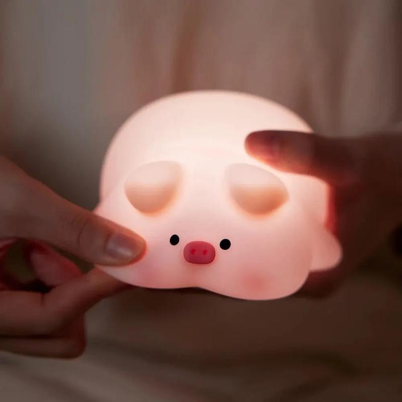 چراغ خواب فانتزی مدل Pink Piggy