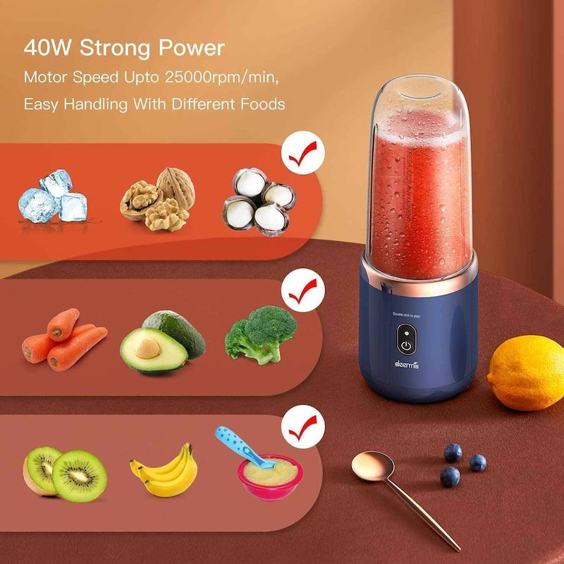 مخلوط کن شارژی شیائومی Xiaomi Deerma Mini Juicer Blender