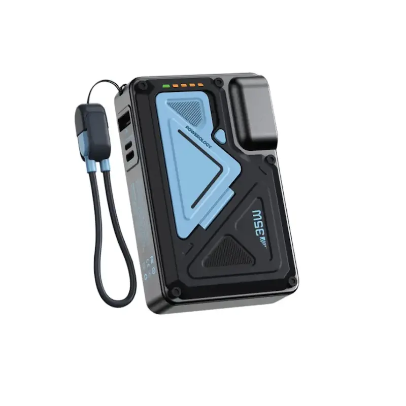 پاوربانک و آداپتور پاورولوژی با ظرفیت 20 هزار میلی آمپر PPBMH104WH