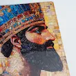 تابلو فانتزی چوبی طرح کوروش کبیر