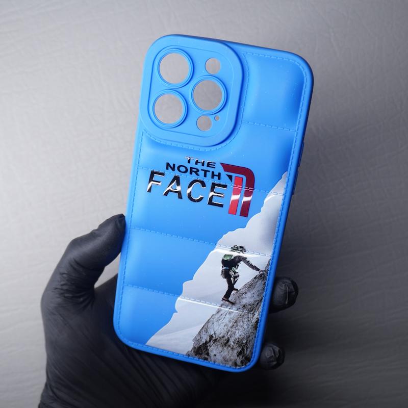 قاب بالشتکی طرح North Face | مناسب iPhone 14 Pro Max