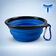 ظرف آب و غذای سیلیکونی تاشو سگ و گربه ۵۰۰ میلی لیتر
