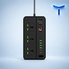 چندراهی برق گرین مدل GS-150 ظرفیت ۳۰۰۰ وات با ۳ عدد پریز