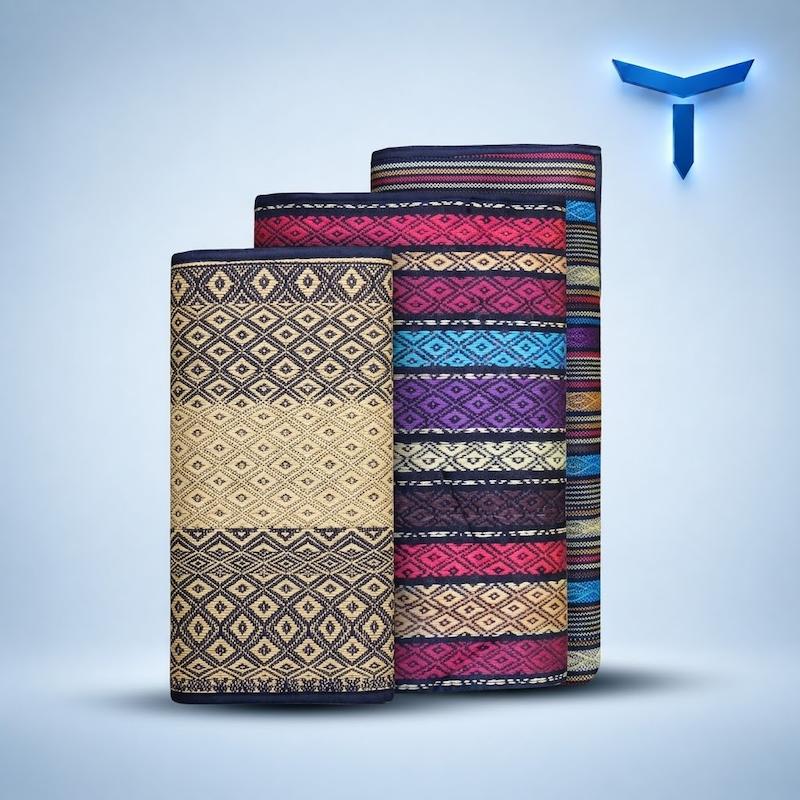 زیرانداز مسافرتی حصیری 3*3 متری یک تکه ضد سایشی