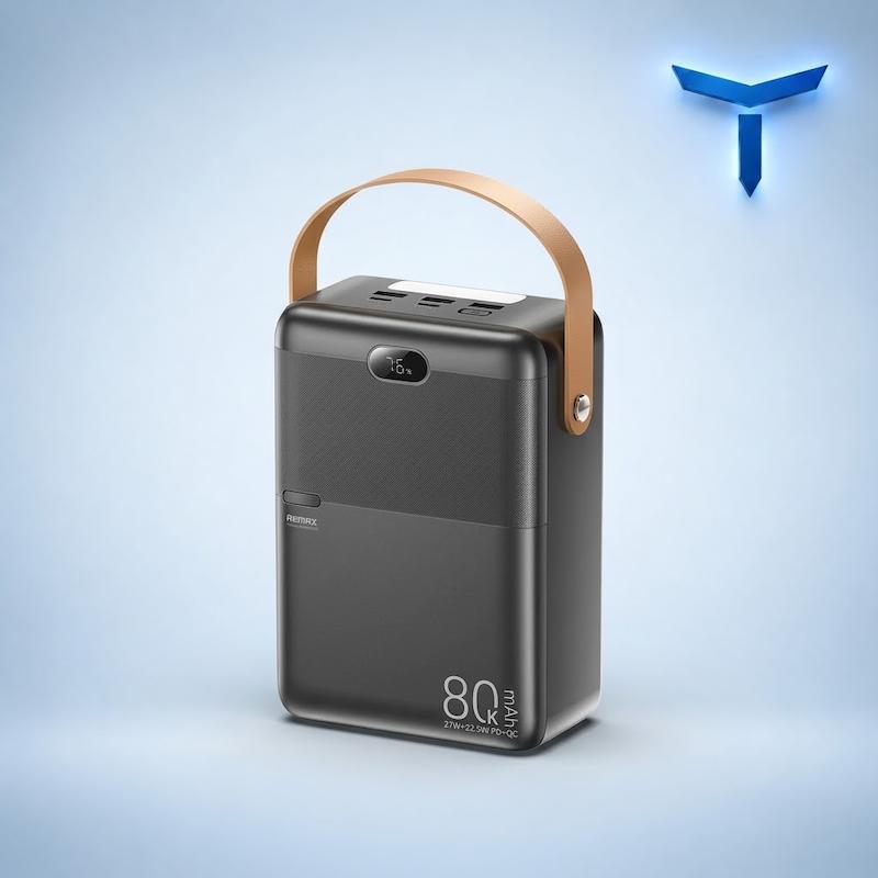 پاوربانک ریمکس مدل RPP-118 ظرفیت 80000 میلی آمپر ساعت