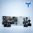 دوربین ثبت وقایع خودرو گرین لاین مدل GNDACAM14PBK 4K با دوربین عقب