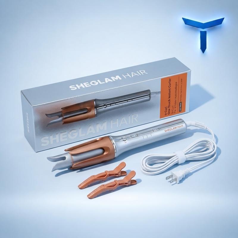 فر کننده و حالت دهنده مو شیگلم مدل One-Touch Instant Curler چرخشی سایز 32