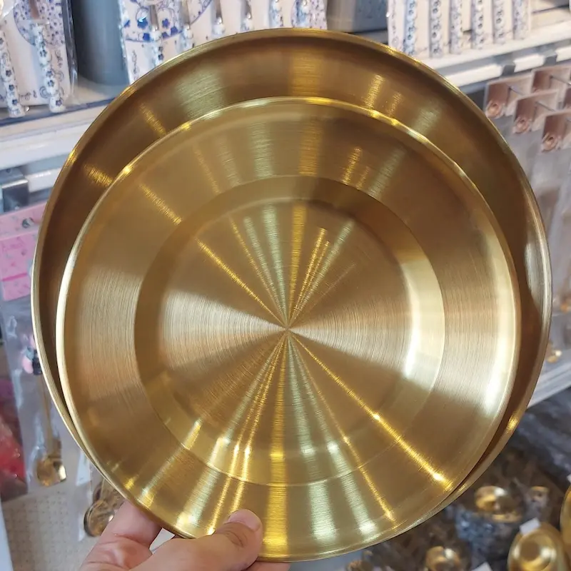 خورشت خوری استیل طلایی