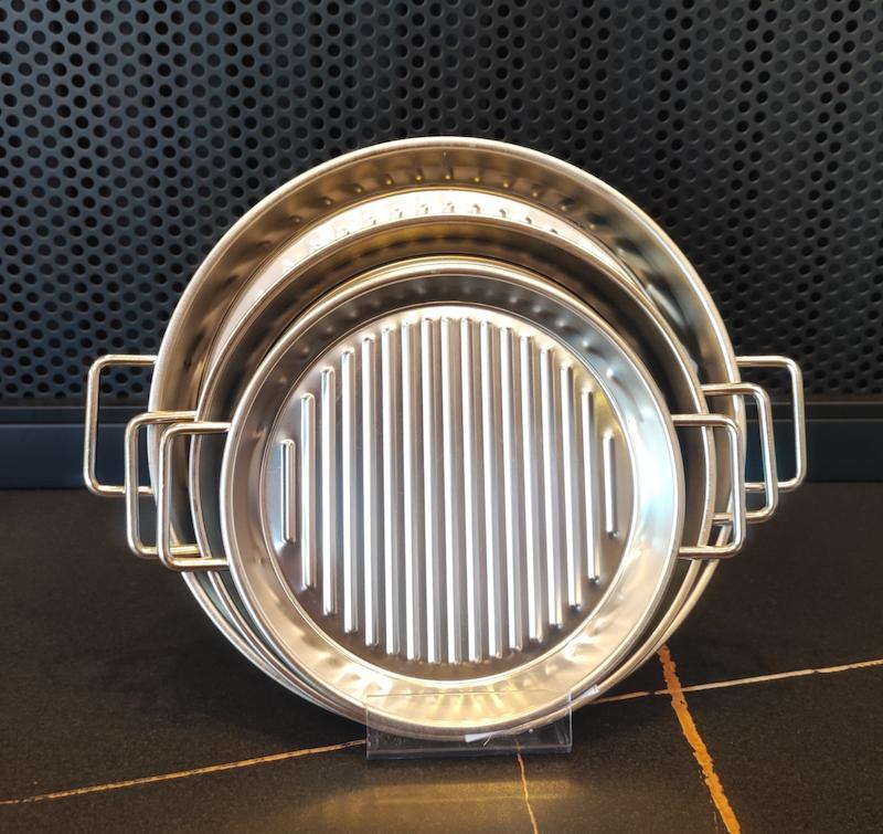 تابه گریل استیل سیلور