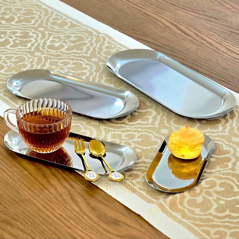 رولت خوری استیل سیلور