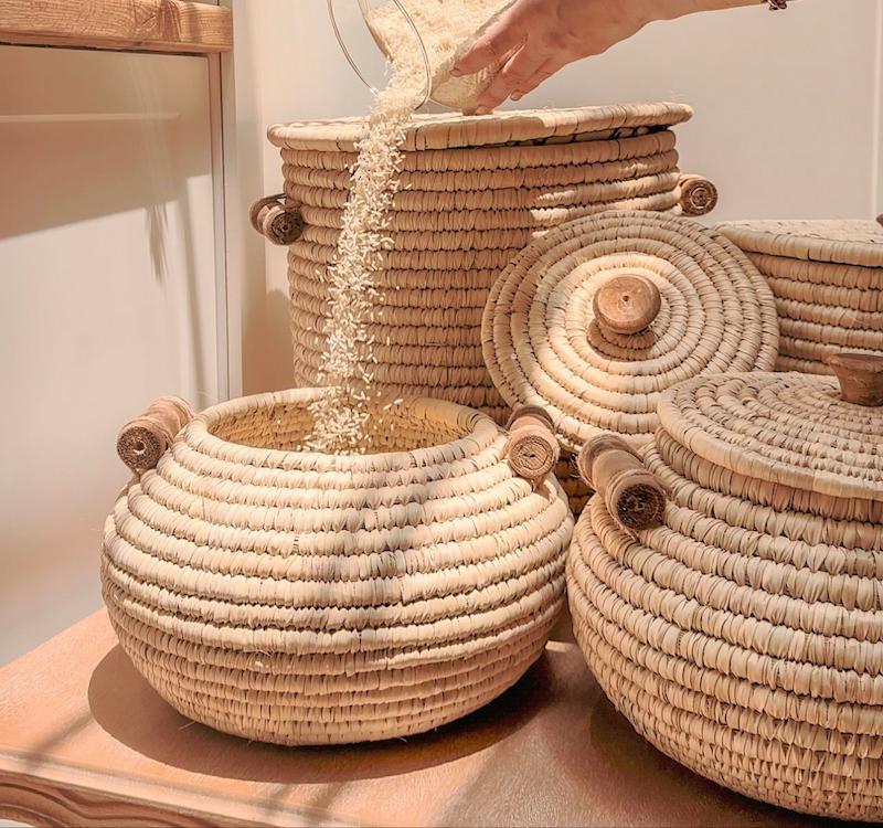 جابرنجی خمره ای حصیری