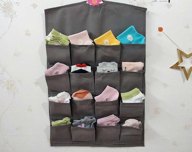 جا جورابی آویز ۱۶ خانه