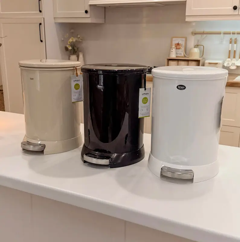 سطل زباله لیمون 15 لیتر