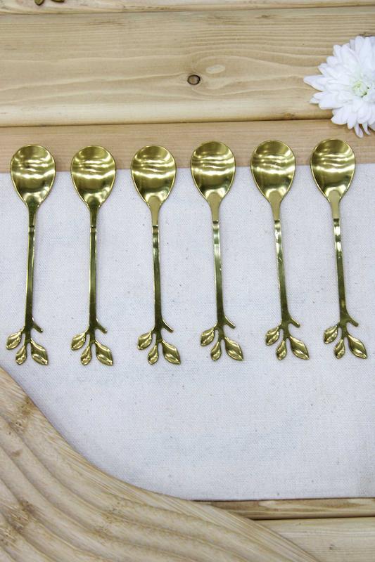 قاشق چای خوری برگ