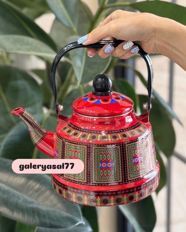 کتری لعابی مراکشی