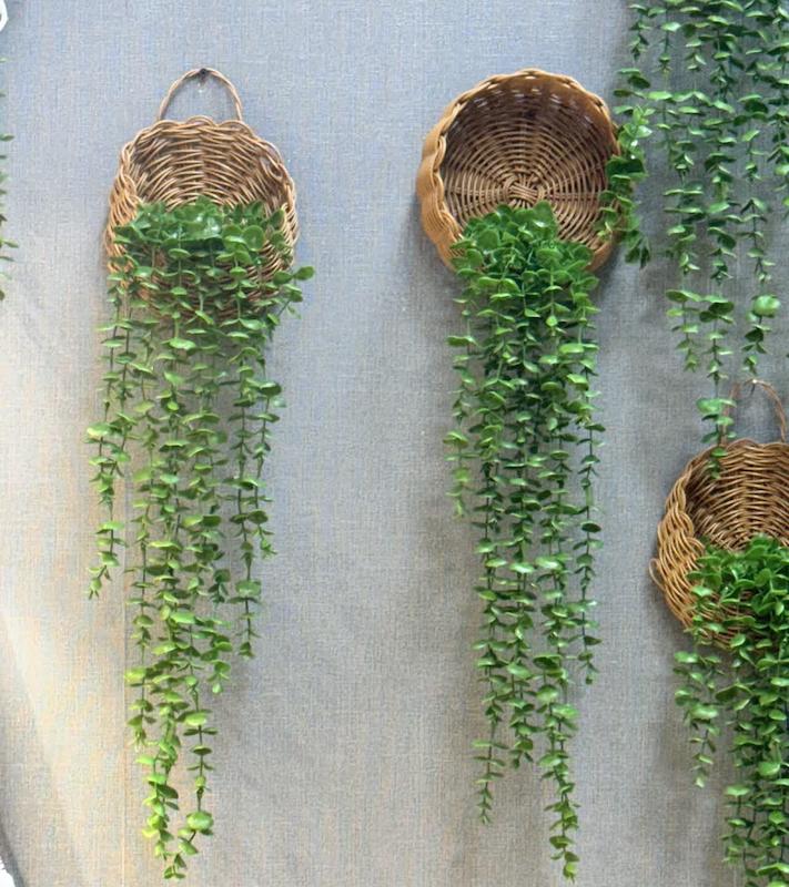 سبدحصیری با ریسه شمشاد
