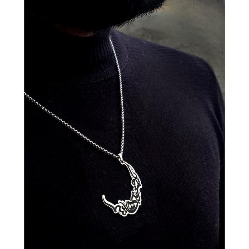 گردنبند پناه یا قمر بنی هاشم کد۴۳۹