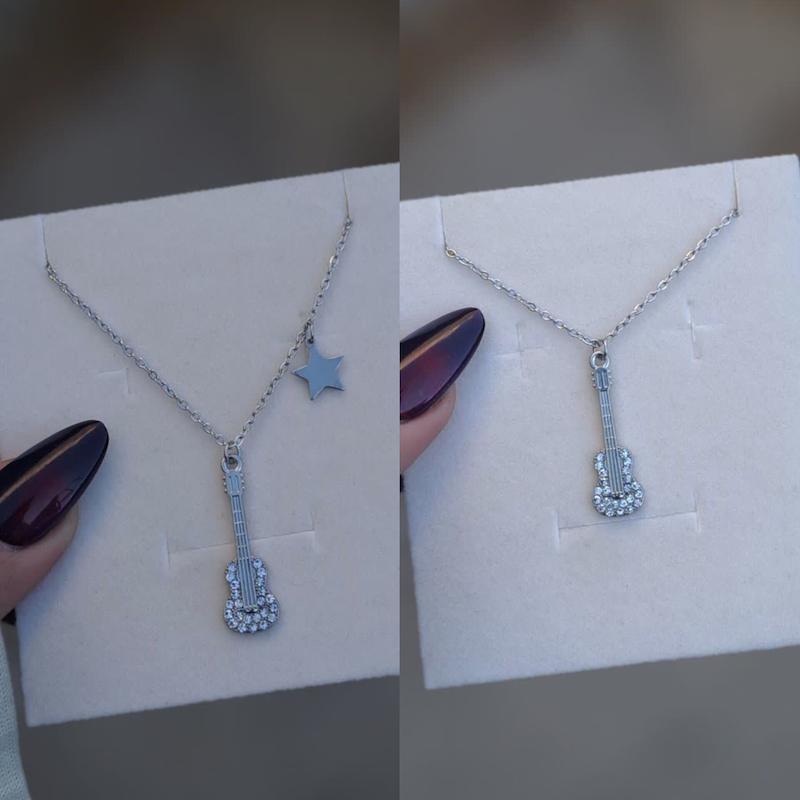 گردنبند گیتار الکتریک کد۴۵۵