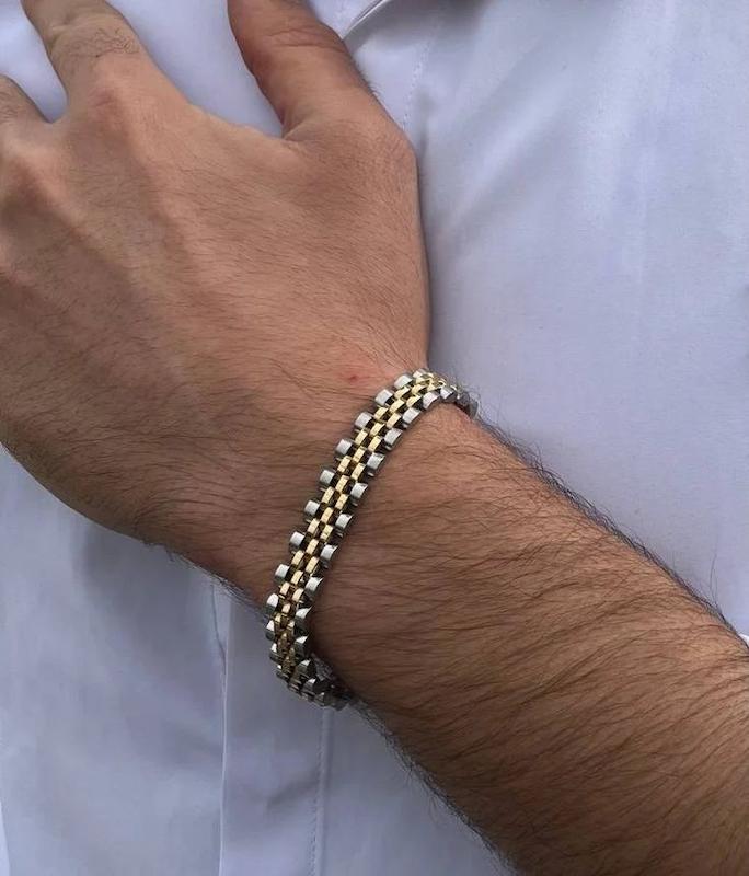 دستبند رولکس مردانه کد 517