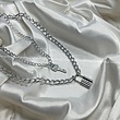 گردنبند دولاین قفل و کلید