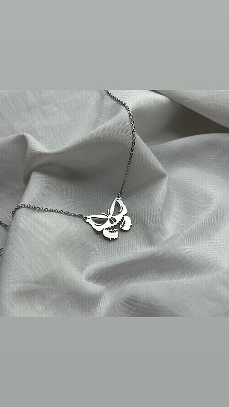 گردنبند اسکلت پروانه🦋