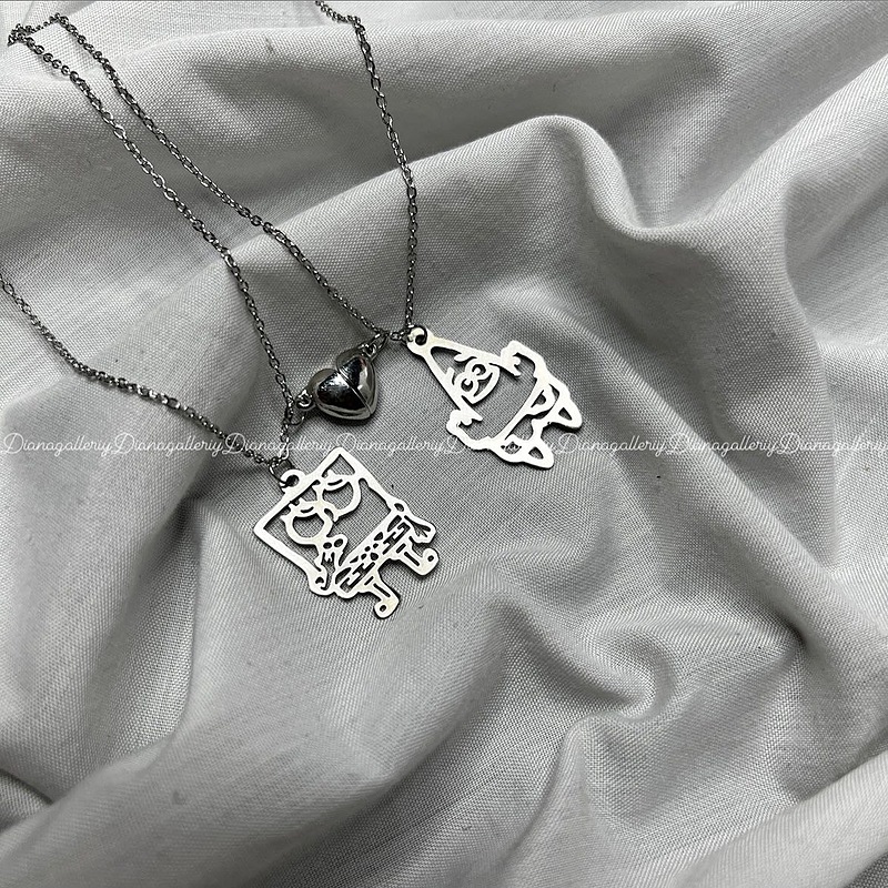 گردنبند باب اسفنجی و پاتریک💖