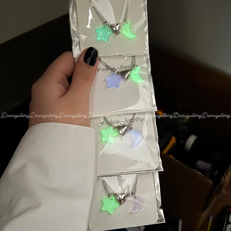 گردنبند ماه و ستاره⭐️