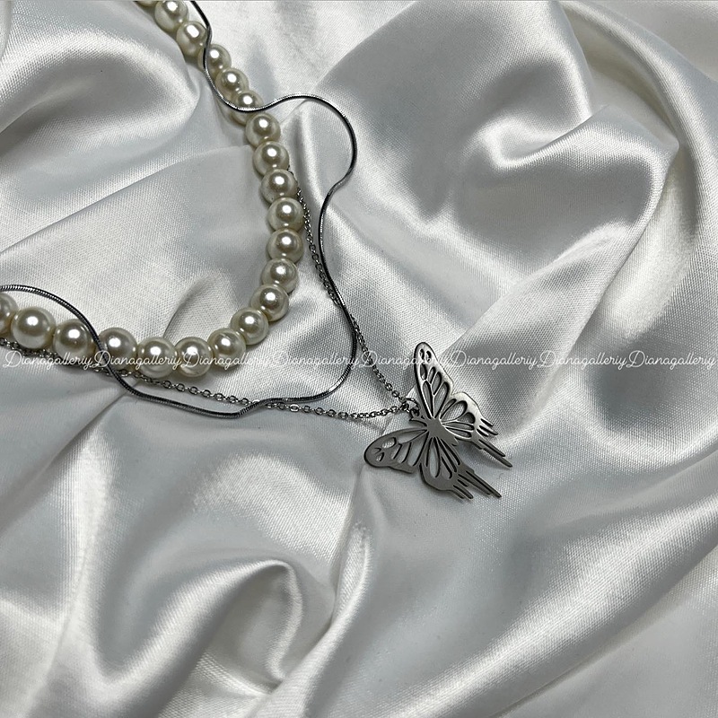 گردنبند سه لاین لونا🦋
