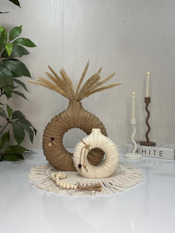 گلدان دونات 2 عددی