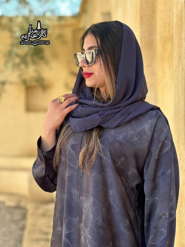 عبا اسپرت مدل سورمه ای رنگ جذاب کد4