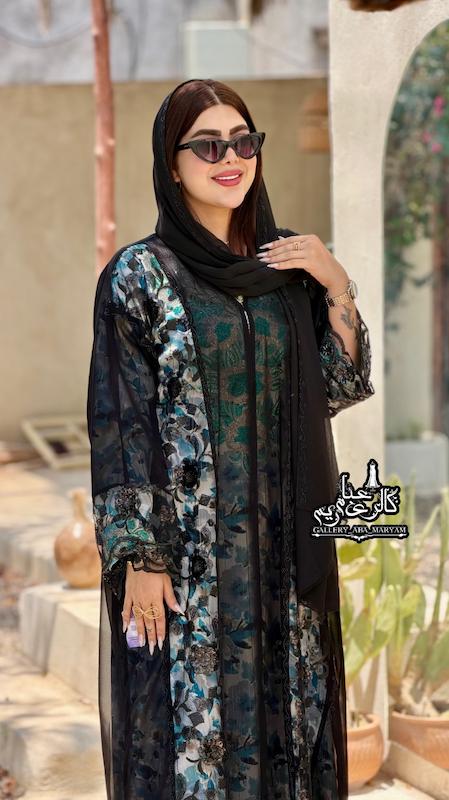 عبا مجلسی مدل دانتل ٬ تک حریر کد 64