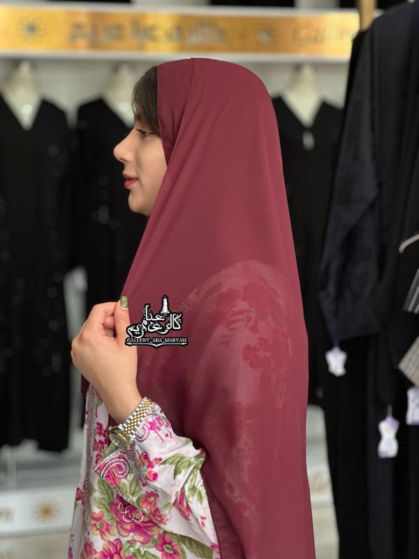 شال ساده جذاب رنگی کد 1004