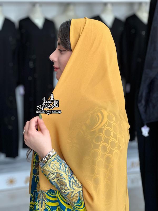 شال ساده جذاب رنگی کد 1013