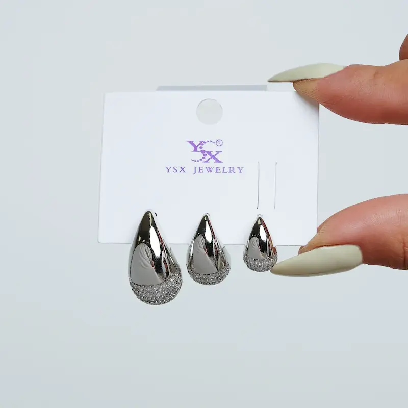 گوشواره مدل قطره شبنم