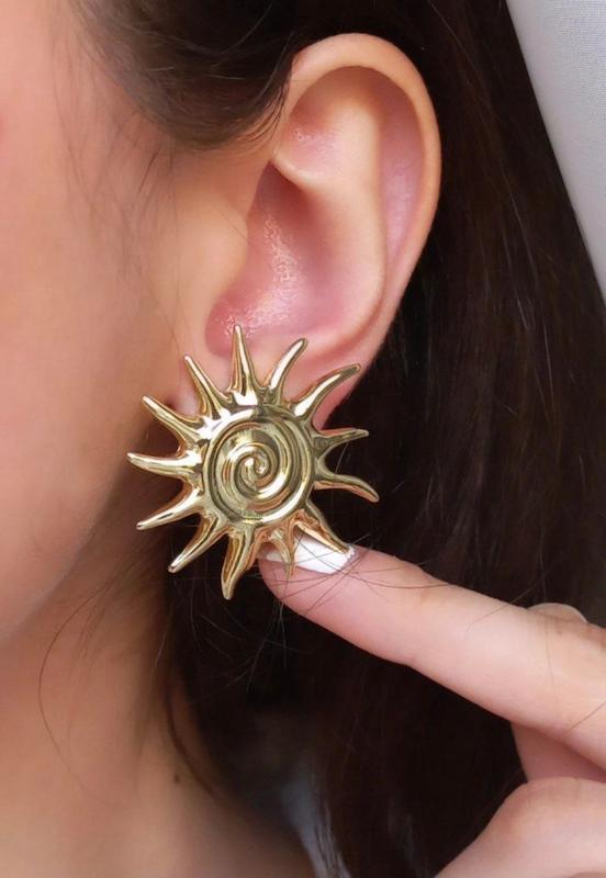 گوشواره مدل آفتاب