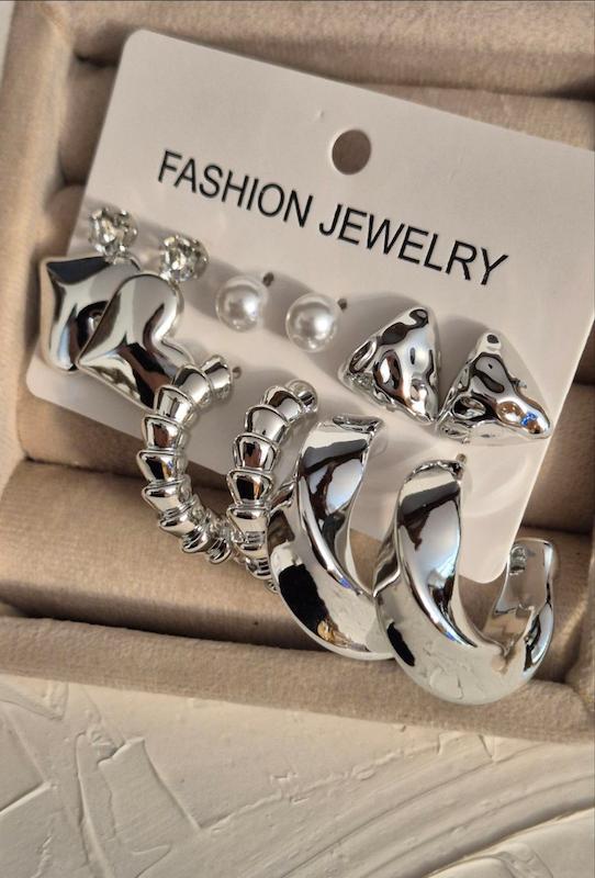 گوشواره پکی مدل 6 تایی