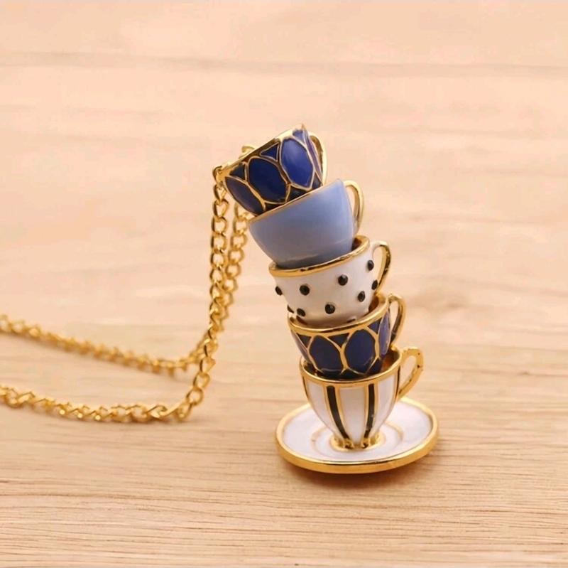 گردنبند مدل فنجان