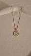 گردنبند مدل ماه تولد صدفی