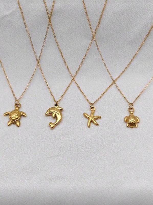 گردنبند مدل حیوانات دریایی