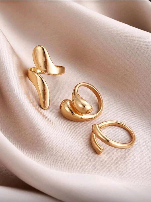 انگشتر پکی مدل 3تایی کد (03)