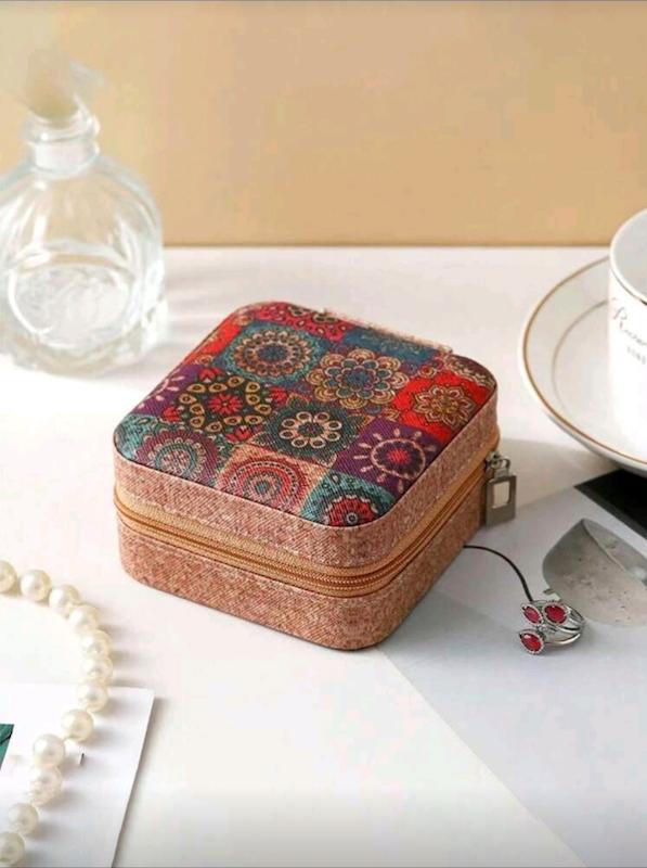 جعبه جواهرات مسافرتی مدل سنتی