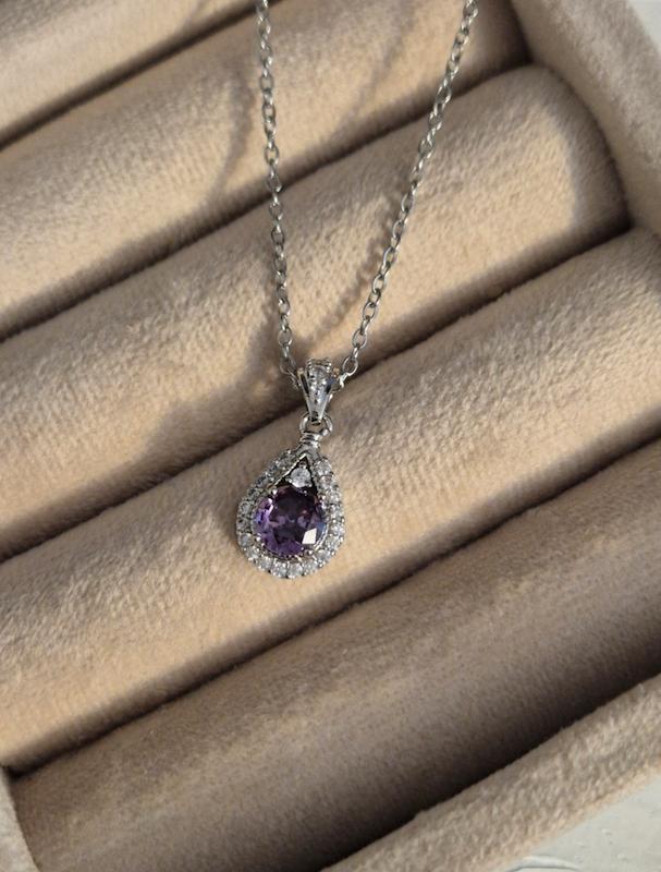 گردنبند مدل اشک