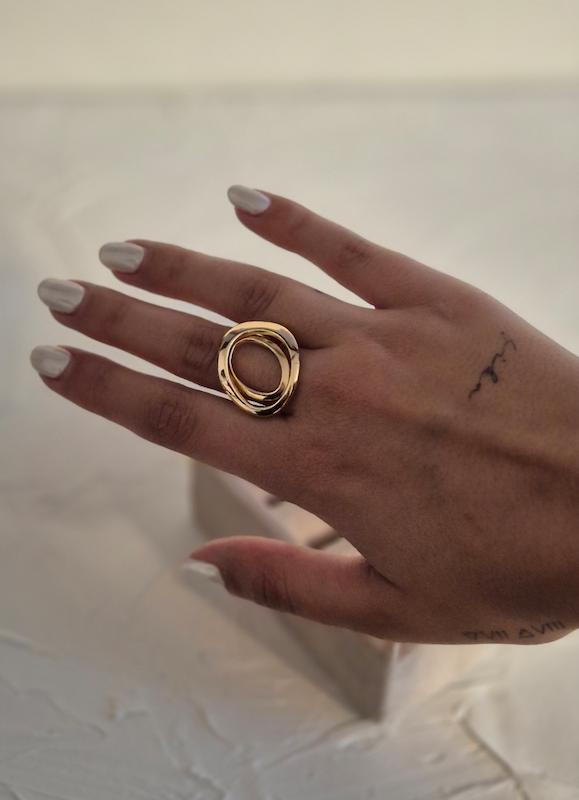 انگشتر مدل تو در تو