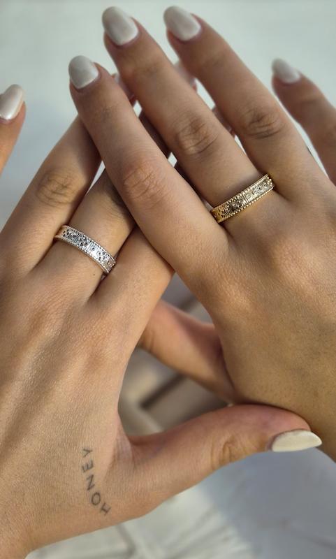 انگشتر مدل حلقه طرحدار