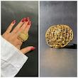 انگشتر دایره مدل حصیری