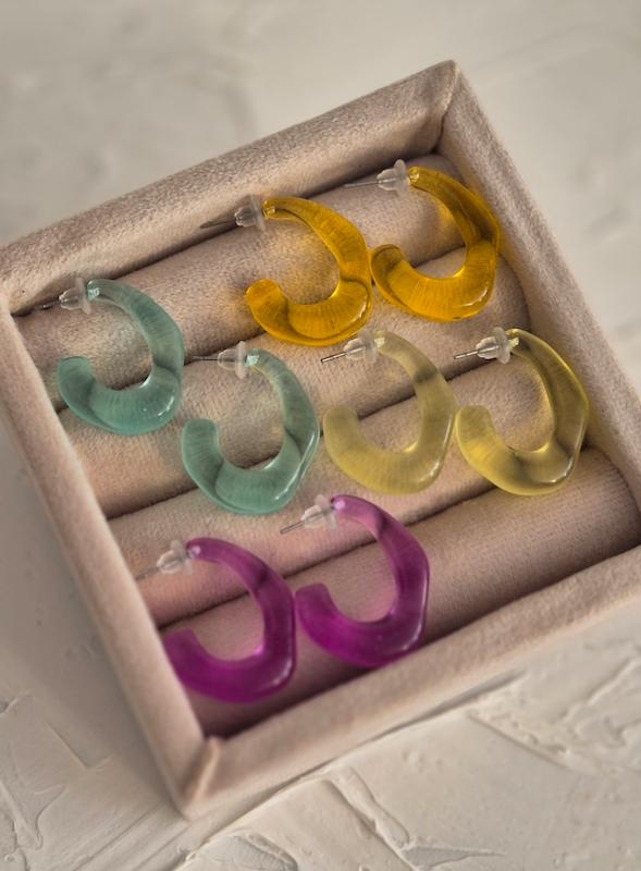 گوشواره مدل آبنباتی