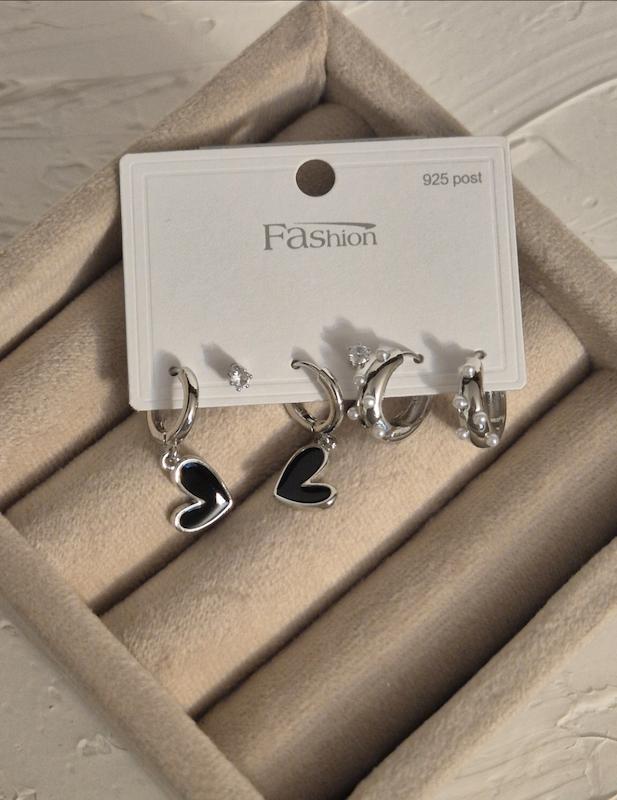 گوشواره پکی مدل قلب