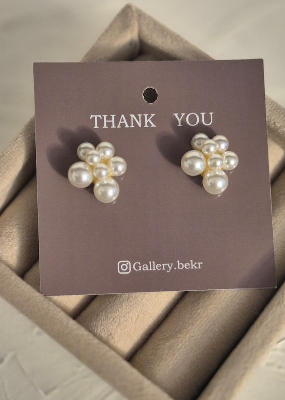 گوشواره مدل مروارید حبابی