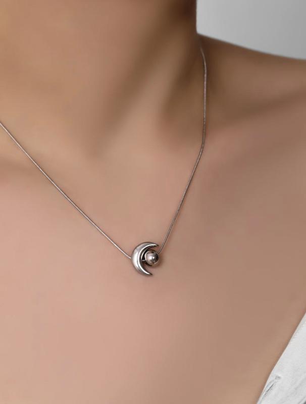 گردنبند مدل ماه و خورشید